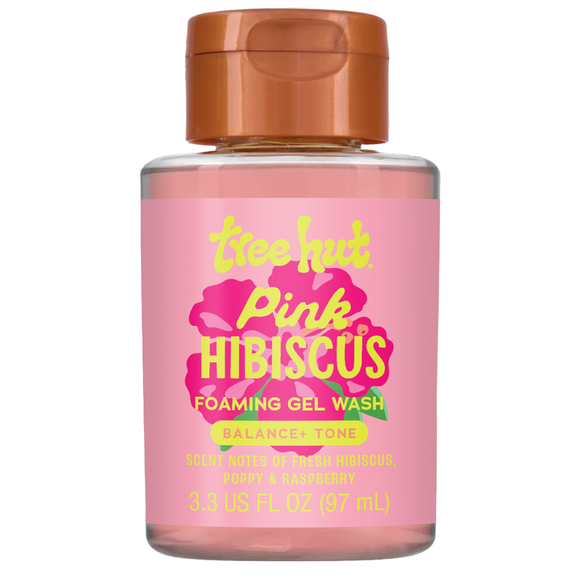 Pink Hibiscus Foaming Gel Wash - Image 4